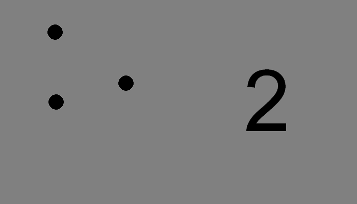 Dot Number test item 17