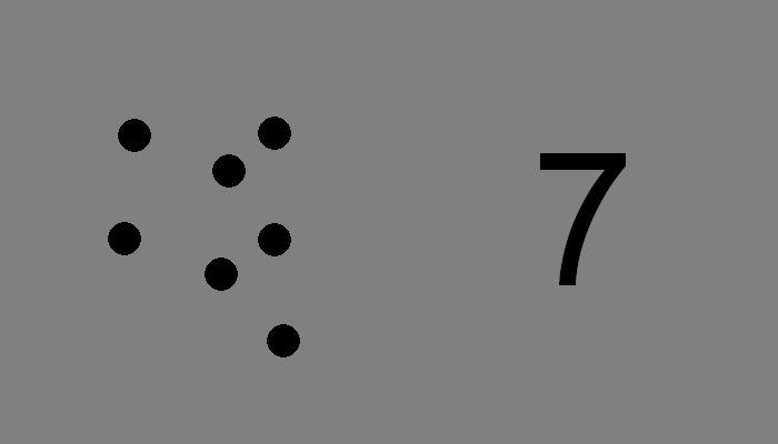 Dot Number test item 21
