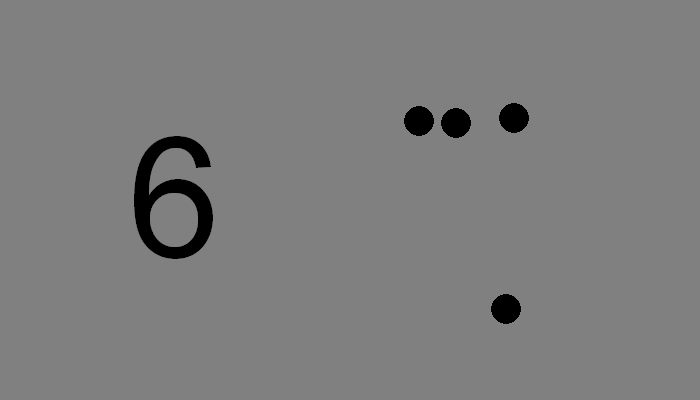Dot Number test item 22