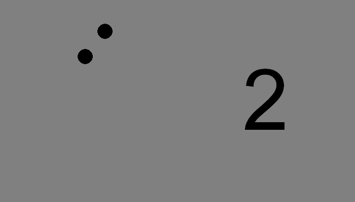 Dot Number test item 25