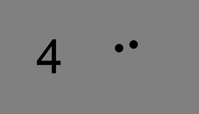 Dot Number test item 34