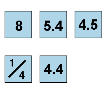 Maths web test item image